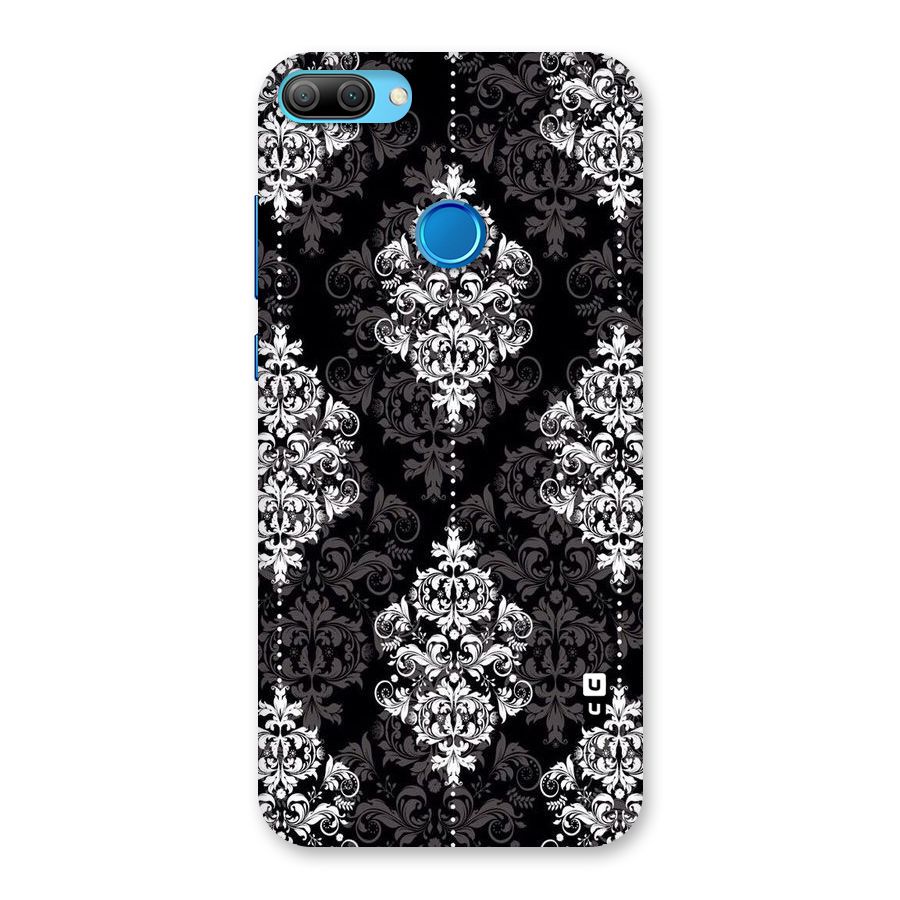 Beautiful Grey Pattern Back Case for Honor 9N