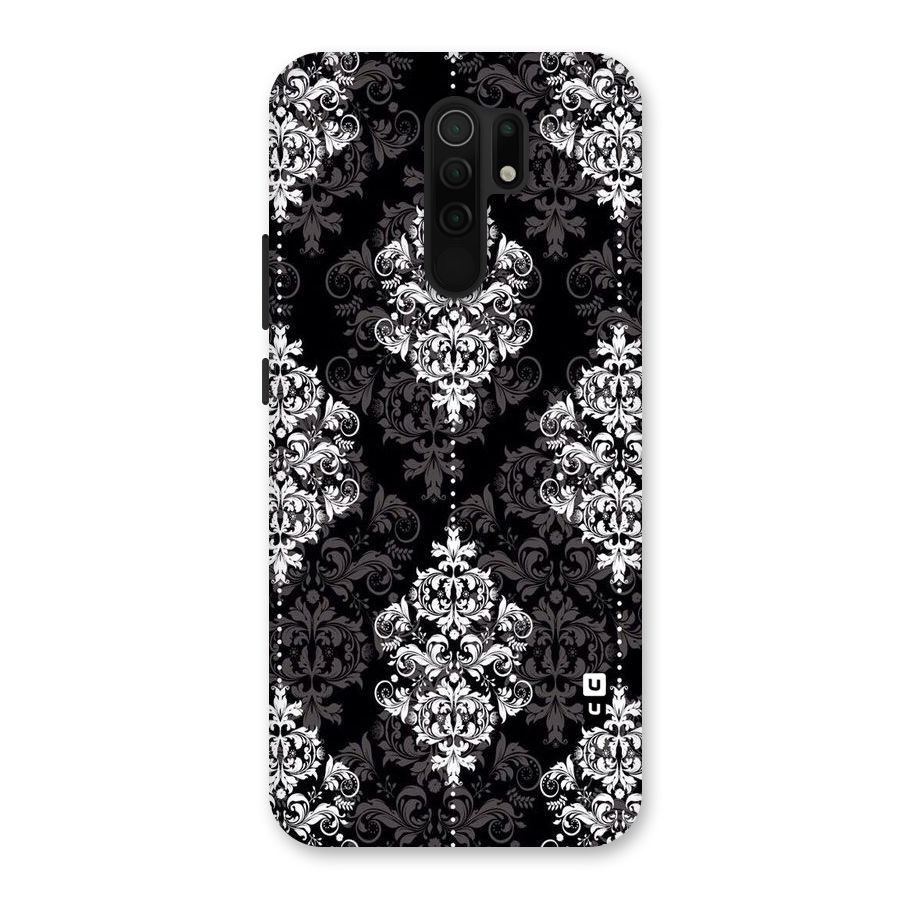 Beautiful Grey Pattern Back Case for Poco M2
