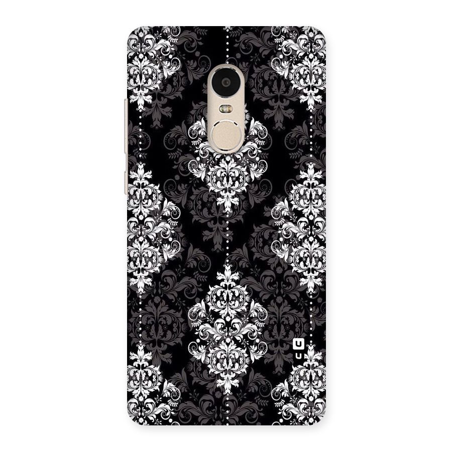 Beautiful Grey Pattern Back Case for Xiaomi Redmi Note 4