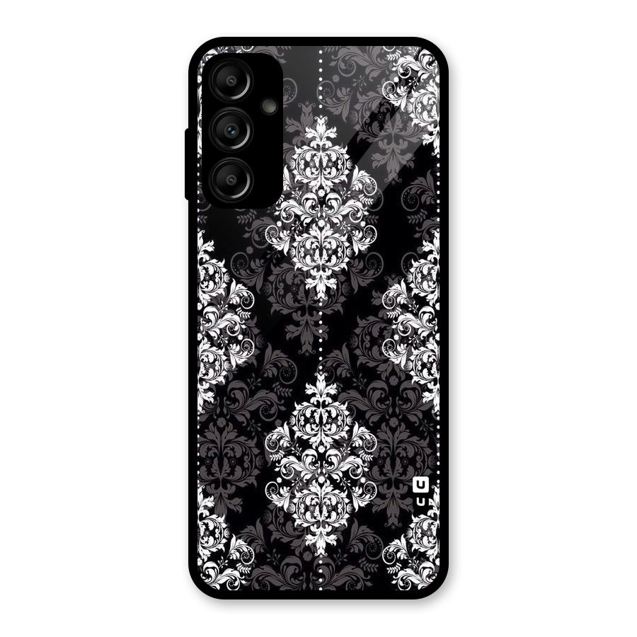 Beautiful Grey Pattern Glass Back Case for Galaxy A14 5G