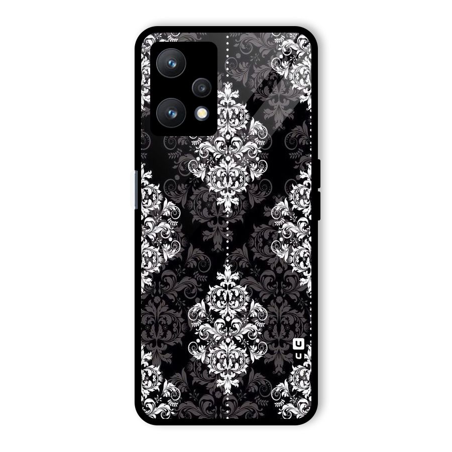 Beautiful Grey Pattern Glass Back Case for Realme 9 Pro 5G