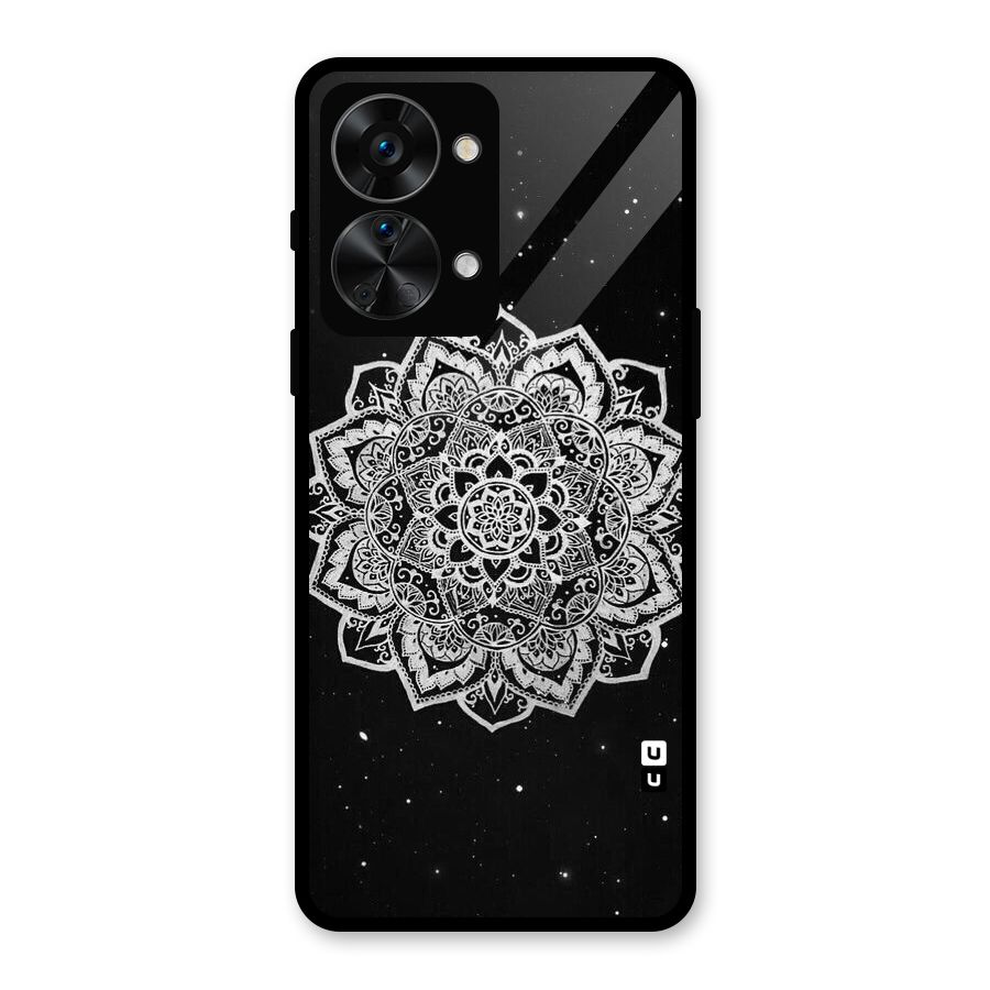 Beautiful Mandala Design Glass Back Case for OnePlus Nord 2T