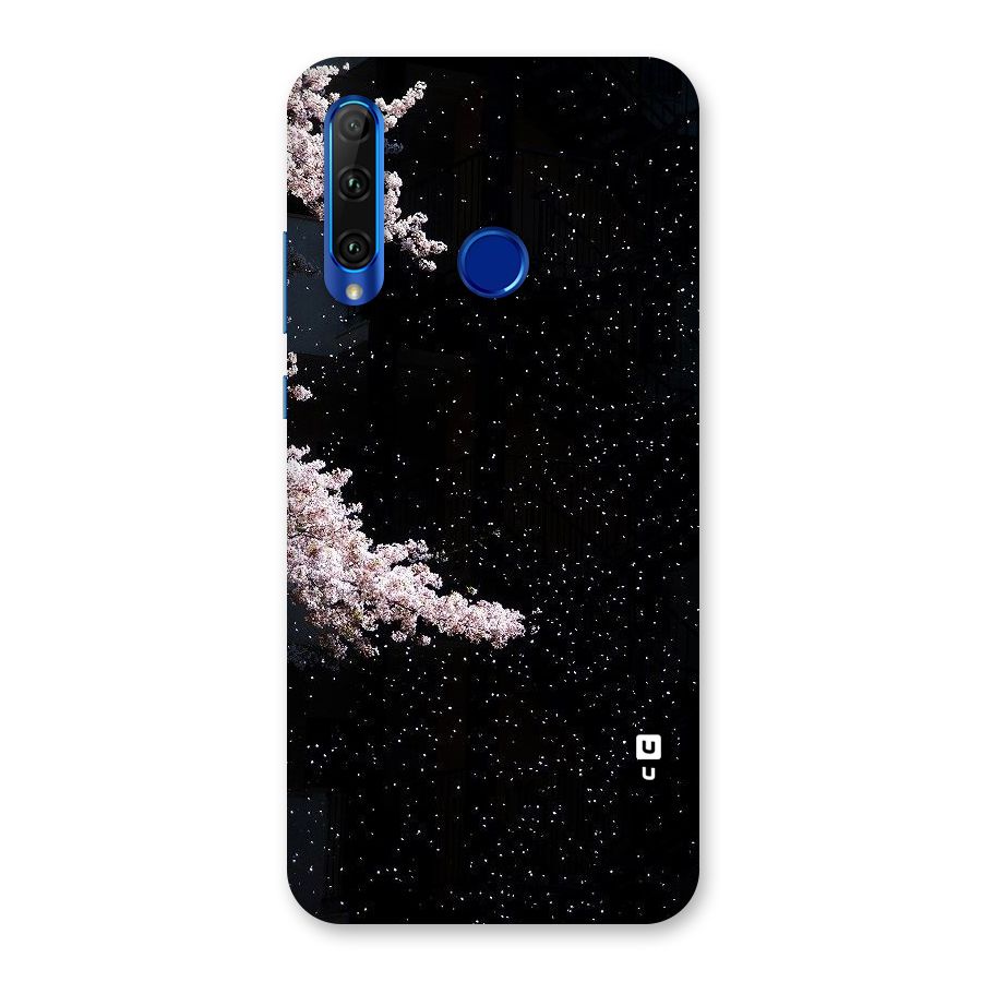Beautiful Night Sky Flowers Back Case for Honor 20i
