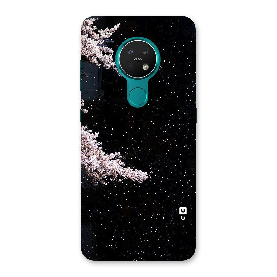 Beautiful Night Sky Flowers Back Case for Nokia 7.2