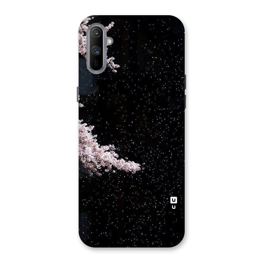 Beautiful Night Sky Flowers Back Case for Realme C3