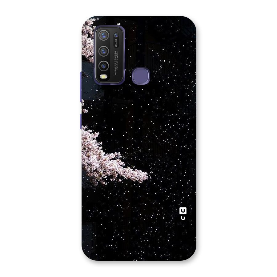 Beautiful Night Sky Flowers Back Case for Vivo Y50