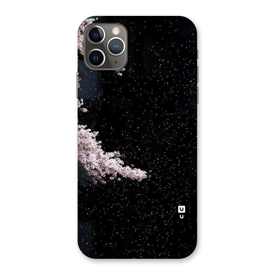 Beautiful Night Sky Flowers Back Case for iPhone 11 Pro Max