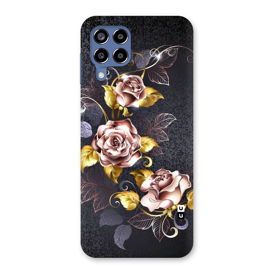Beautiful Old Floral Design Back Case for Galaxy M53 5G