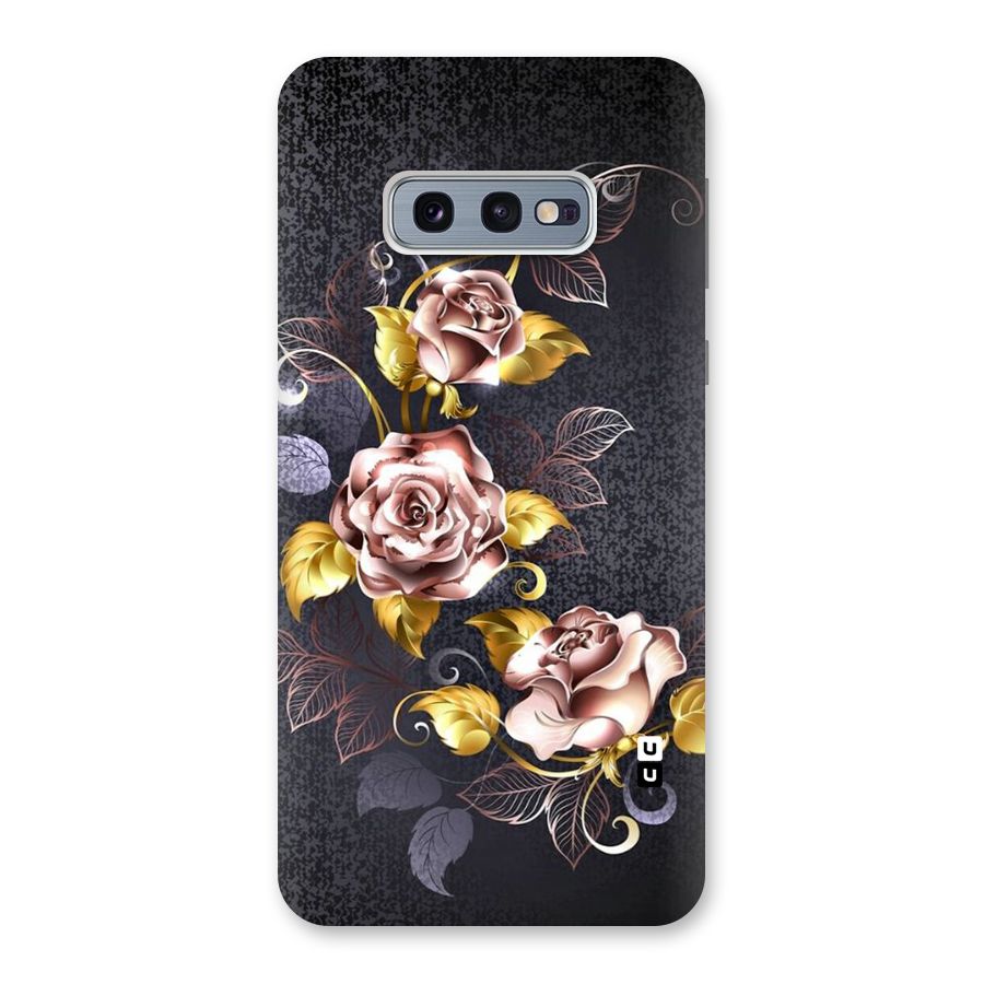 Beautiful Old Floral Design Back Case for Galaxy S10e
