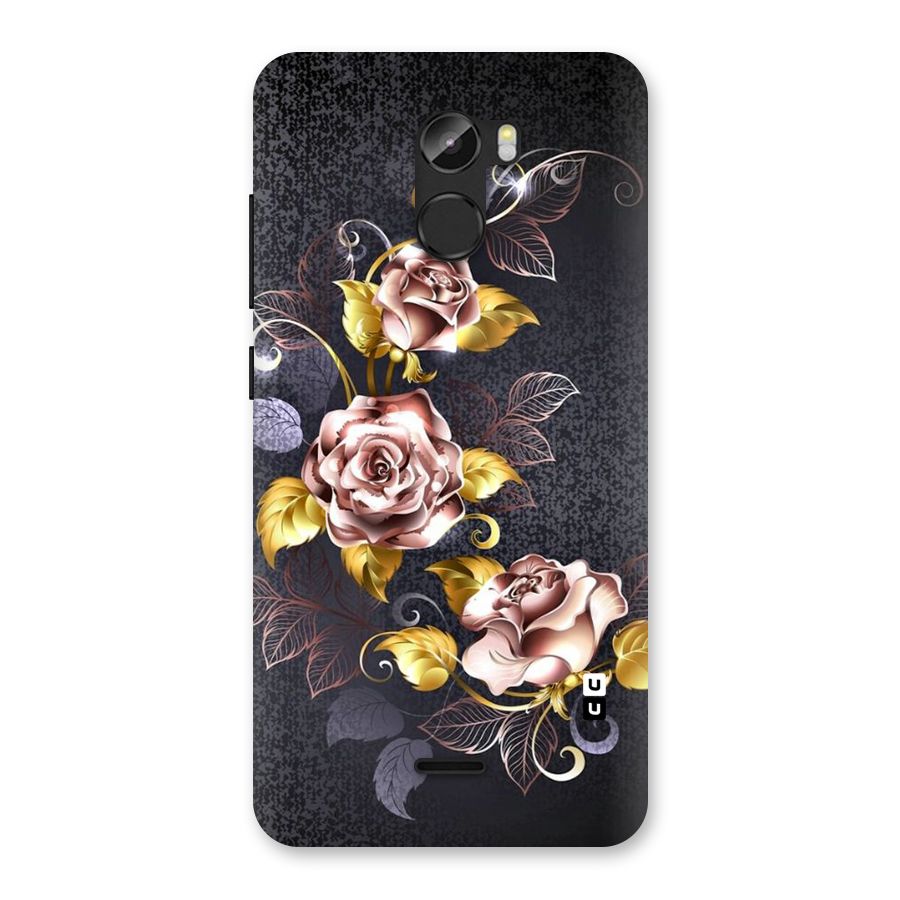 Beautiful Old Floral Design Back Case for Gionee X1
