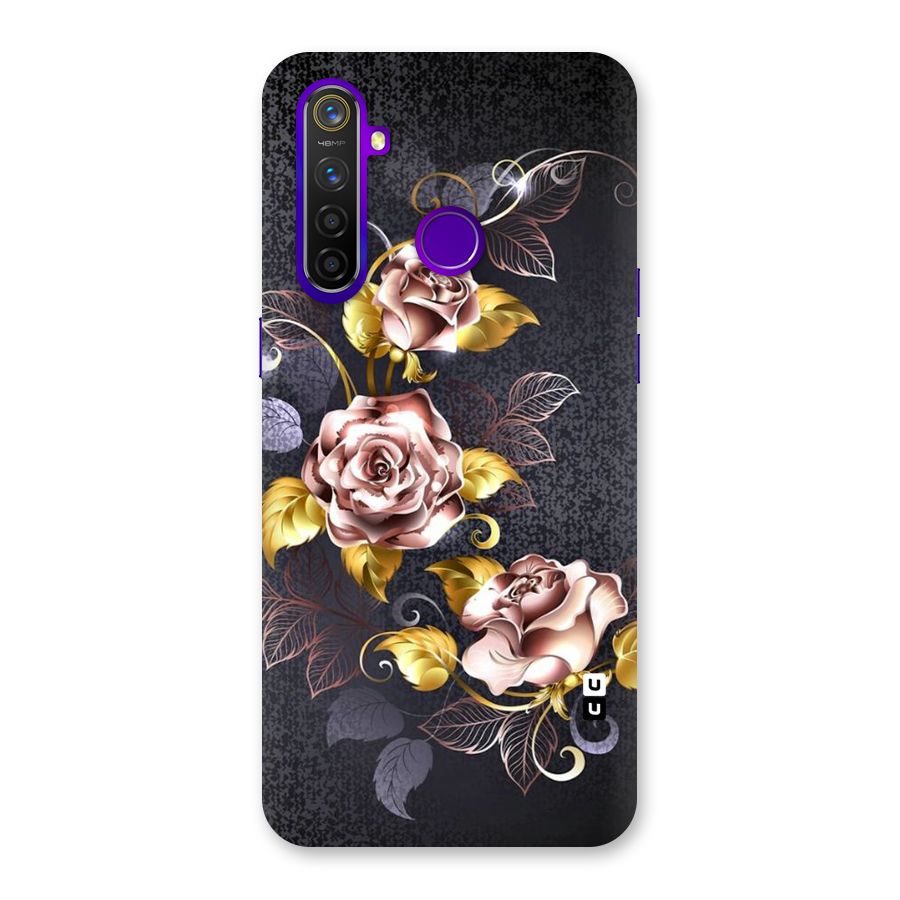 Beautiful Old Floral Design Back Case for Realme 5 Pro