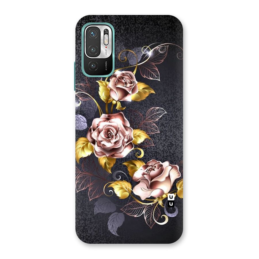 Beautiful Old Floral Design Back Case for Redmi Note 10T 5G