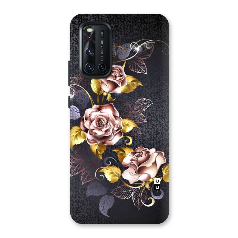 Beautiful Old Floral Design Back Case for Vivo V19