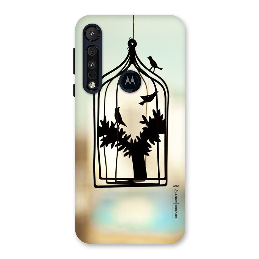 Beautiful Pegion Cage Back Case for Motorola One Macro