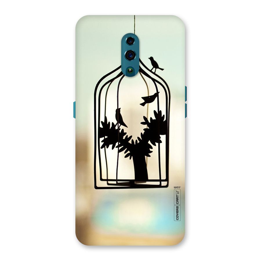 Beautiful Pegion Cage Back Case for Oppo Reno