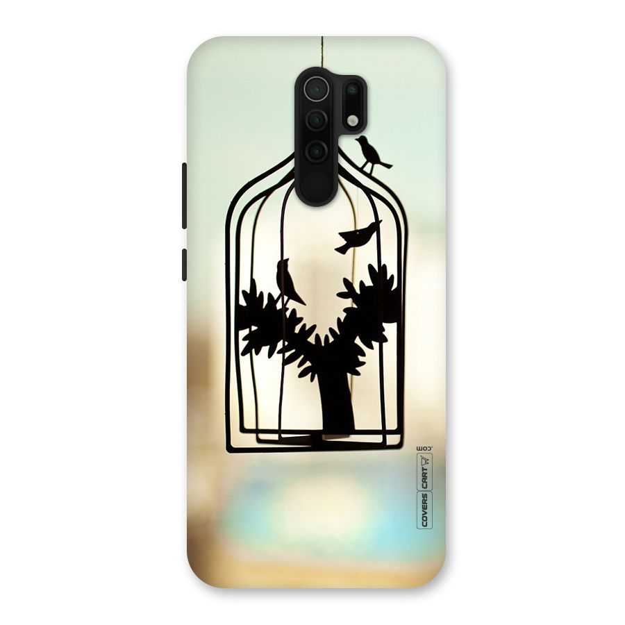 Beautiful Pegion Cage Back Case for Poco M2