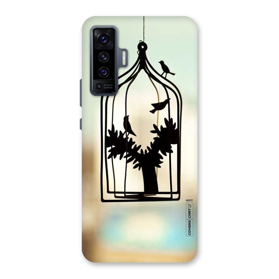 Beautiful Pegion Cage Back Case for Vivo X50
