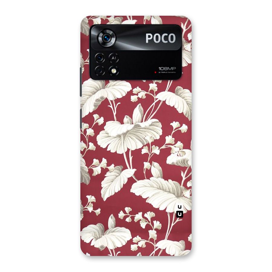 Beautiful Petals Back Case for Poco X4 Pro 5G