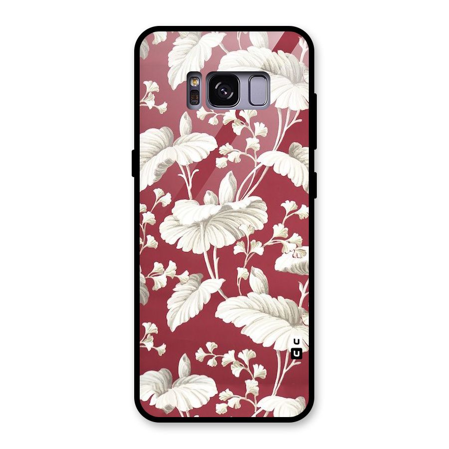 Beautiful Petals Glass Back Case for Galaxy S8