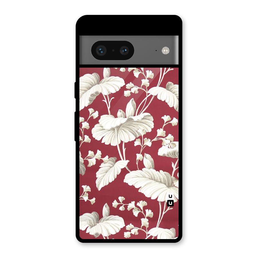 Beautiful Petals Glass Back Case for Google Pixel 7