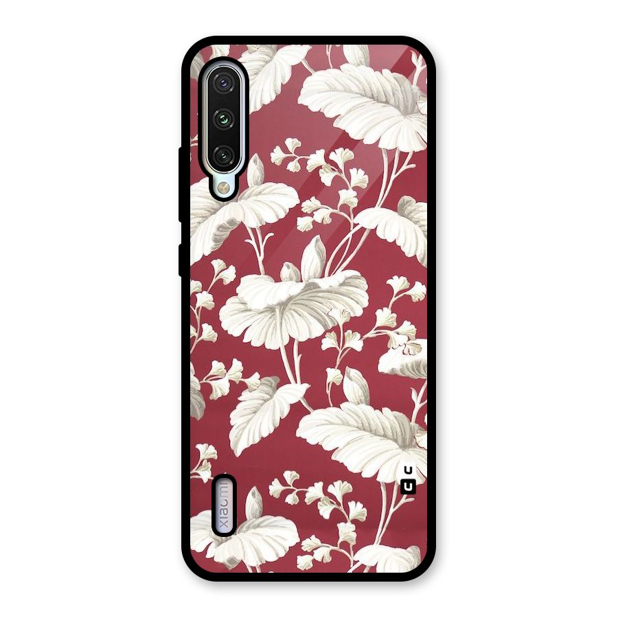 Beautiful Petals Glass Back Case for Mi A3
