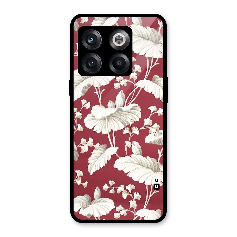 Beautiful Petals Glass Back Case for OnePlus 10T