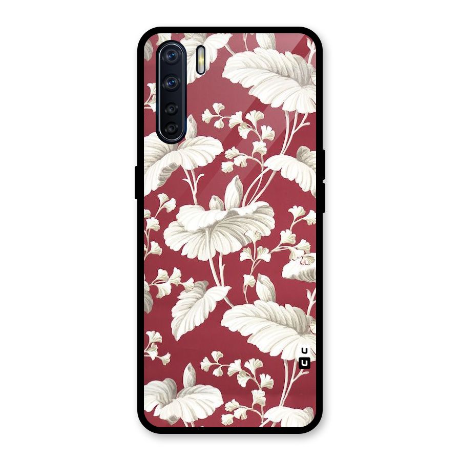 Beautiful Petals Glass Back Case for Oppo F15