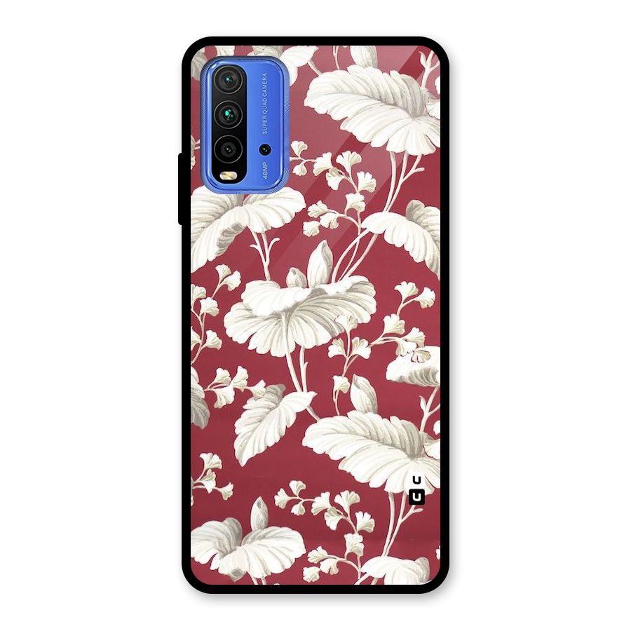 Beautiful Petals Glass Back Case for Redmi 9 Power