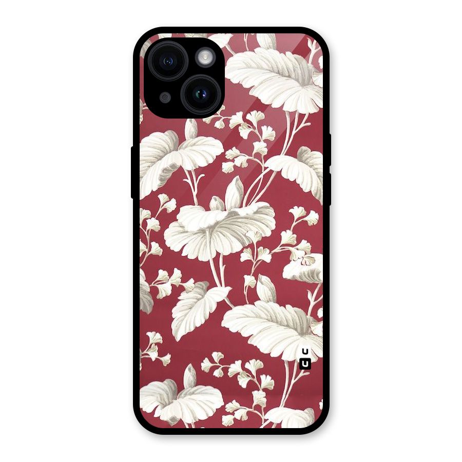 Beautiful Petals Glass Back Case for iPhone 14