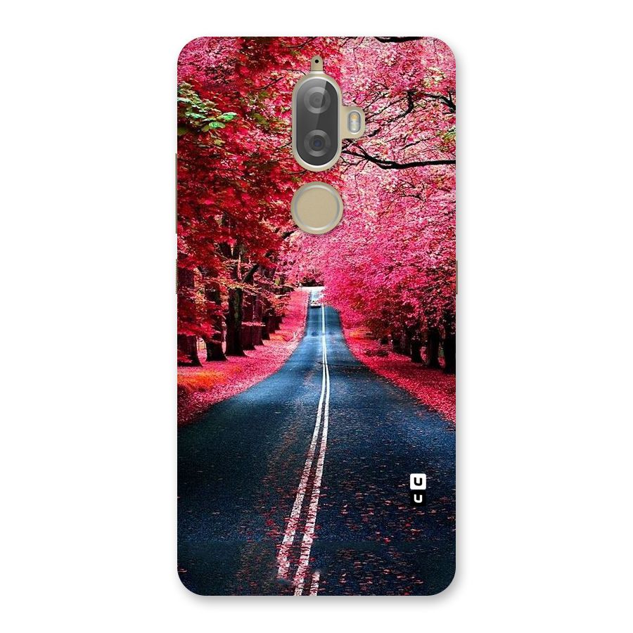 Beautiful Red Trees Back Case for Lenovo K8 Plus