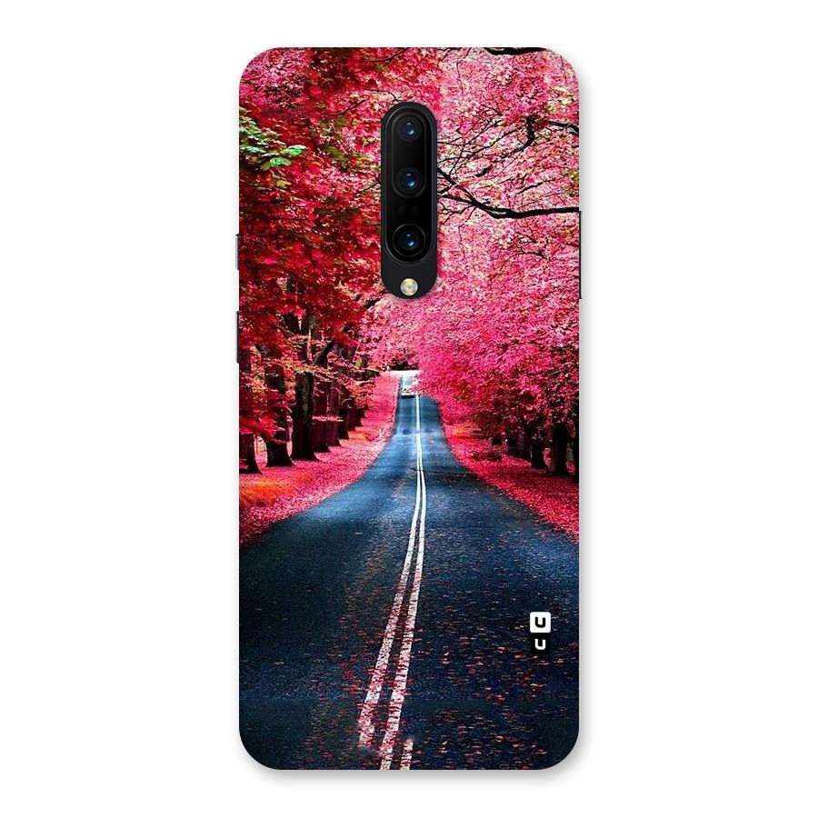 Beautiful Red Trees Back Case for OnePlus 7 Pro