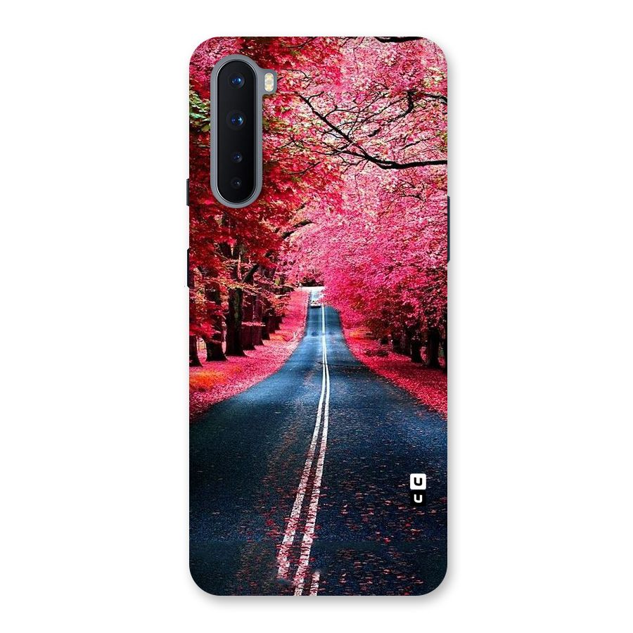 Beautiful Red Trees Back Case for OnePlus Nord