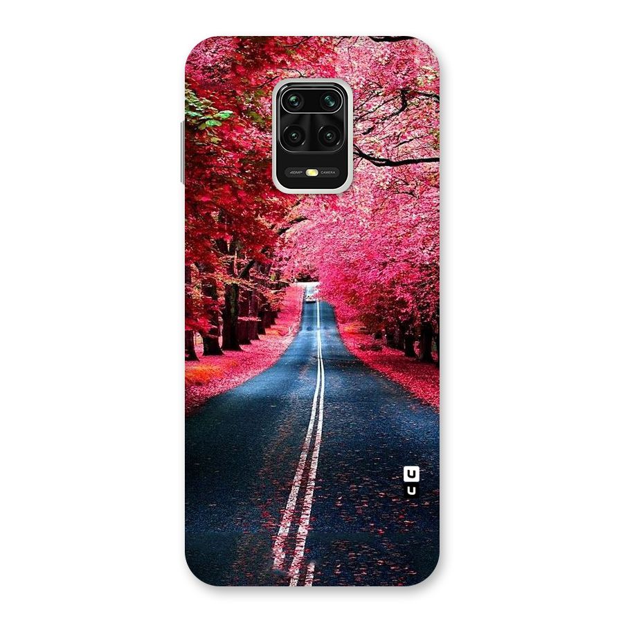 Beautiful Red Trees Back Case for Redmi Note 9 Pro