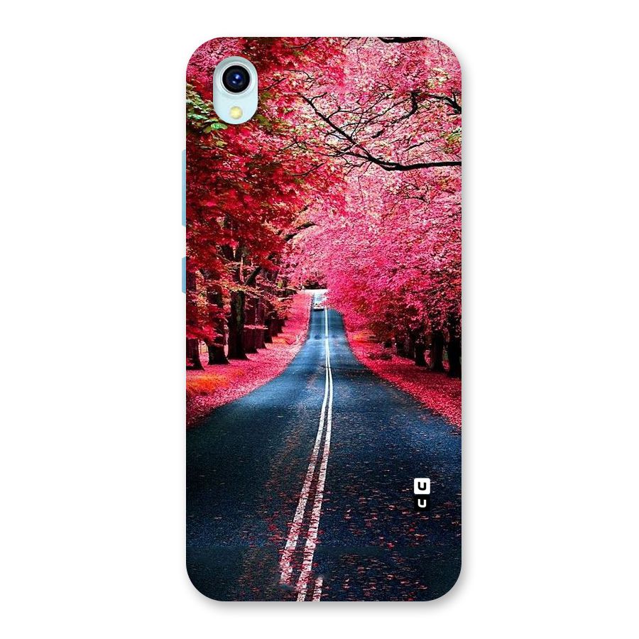 Beautiful Red Trees Back Case for Vivo Y1s
