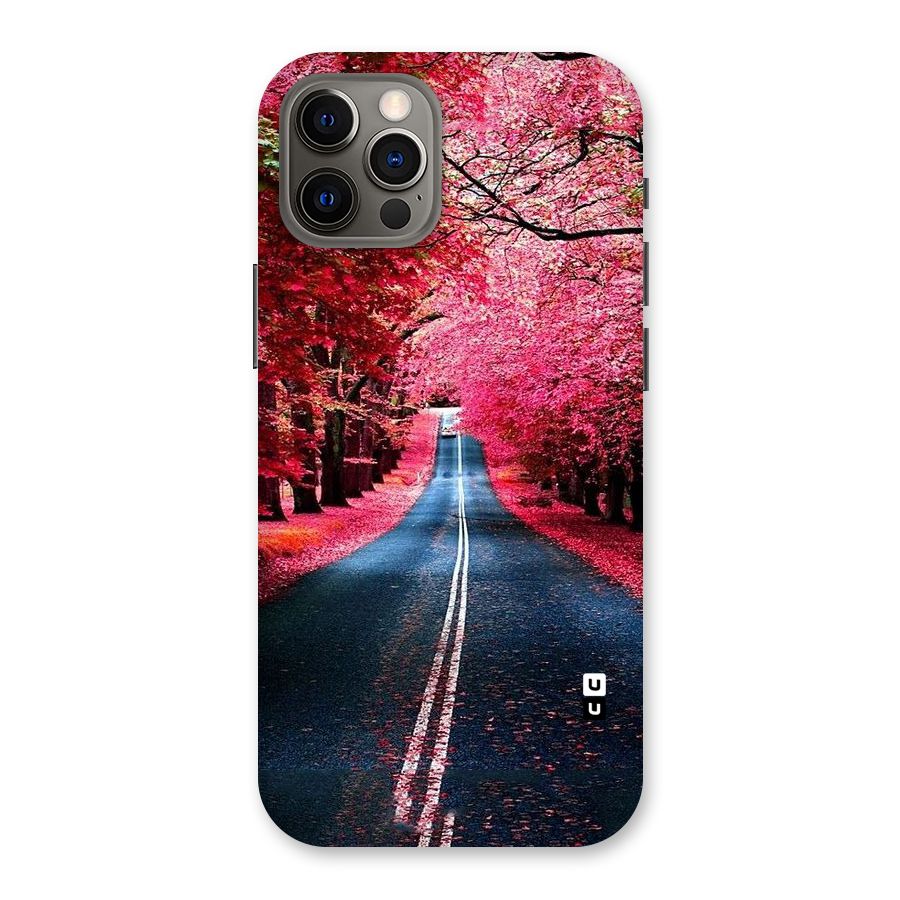 Beautiful Red Trees Back Case for iPhone 12 Pro
