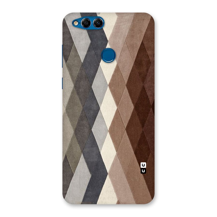Beautiful Shades Of Diamonds Back Case for Honor 7X
