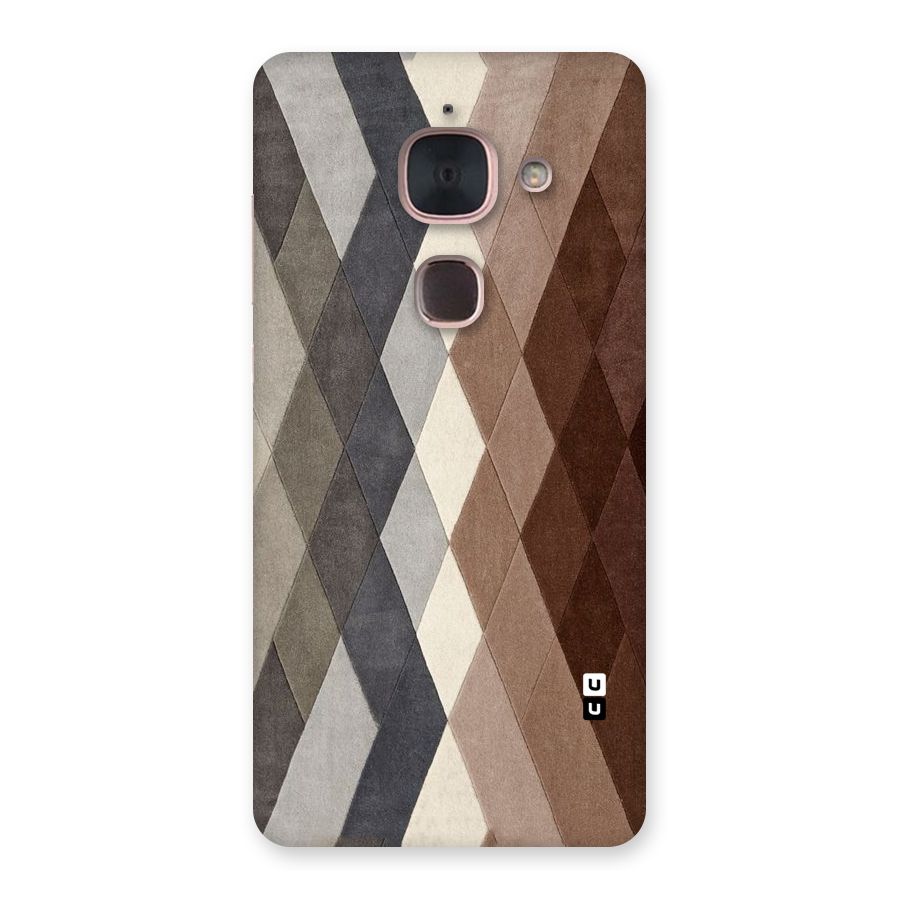 Beautiful Shades Of Diamonds Back Case for Le Max 2