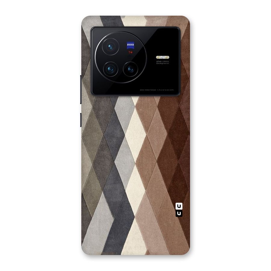 Beautiful Shades Of Diamonds Back Case for Vivo X80