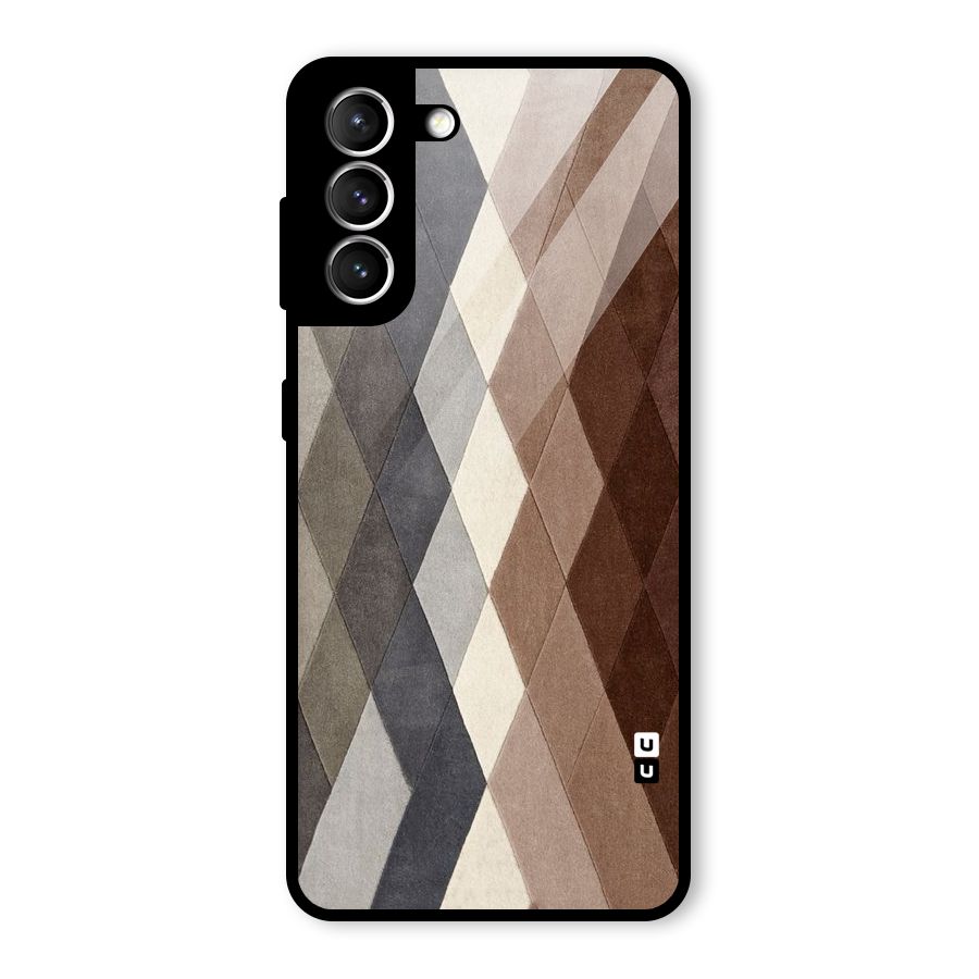 Beautiful Shades Of Diamonds Glass Back Case for Galaxy S21 5G