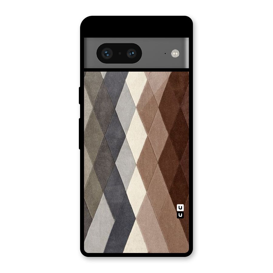 Beautiful Shades Of Diamonds Glass Back Case for Google Pixel 7