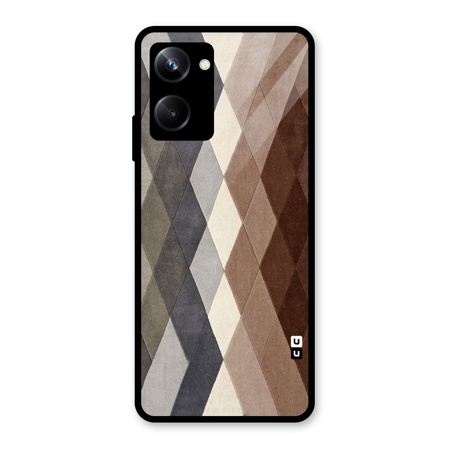 Beautiful Shades Of Diamonds Glass Back Case for Realme 10 Pro