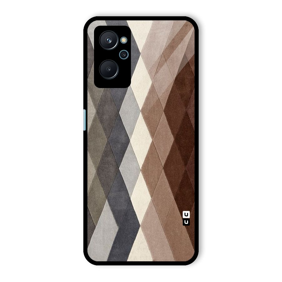 Beautiful Shades Of Diamonds Glass Back Case for Realme 9i