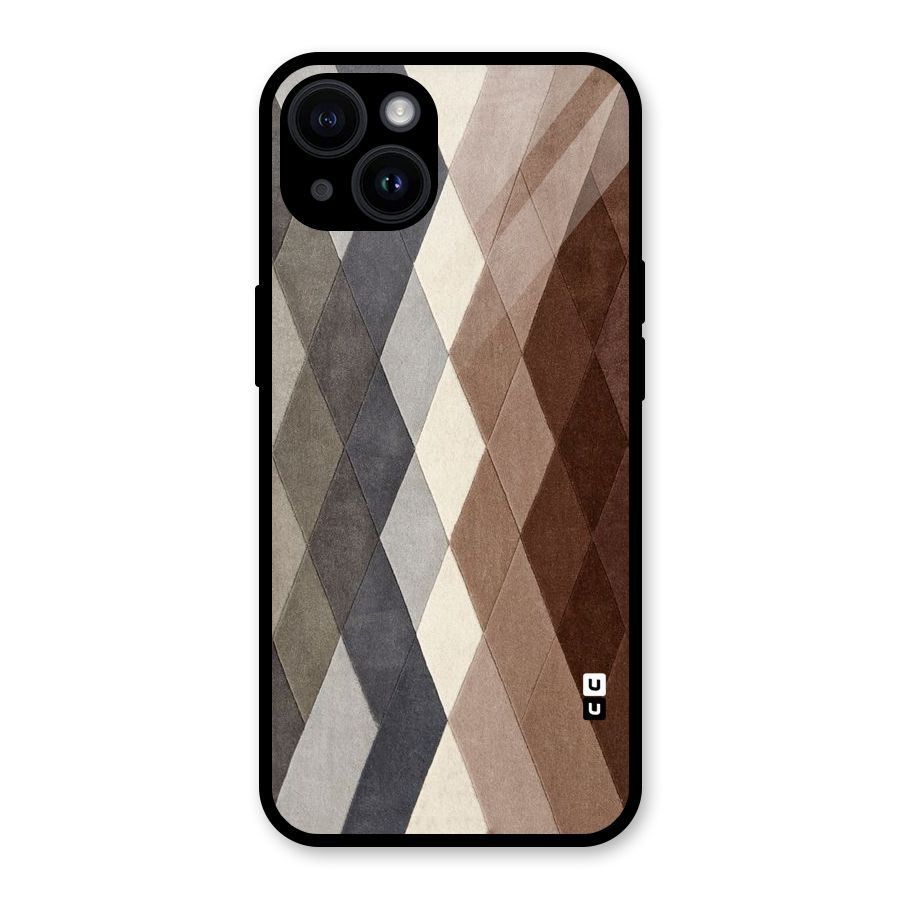 Beautiful Shades Of Diamonds Glass Back Case for iPhone 14