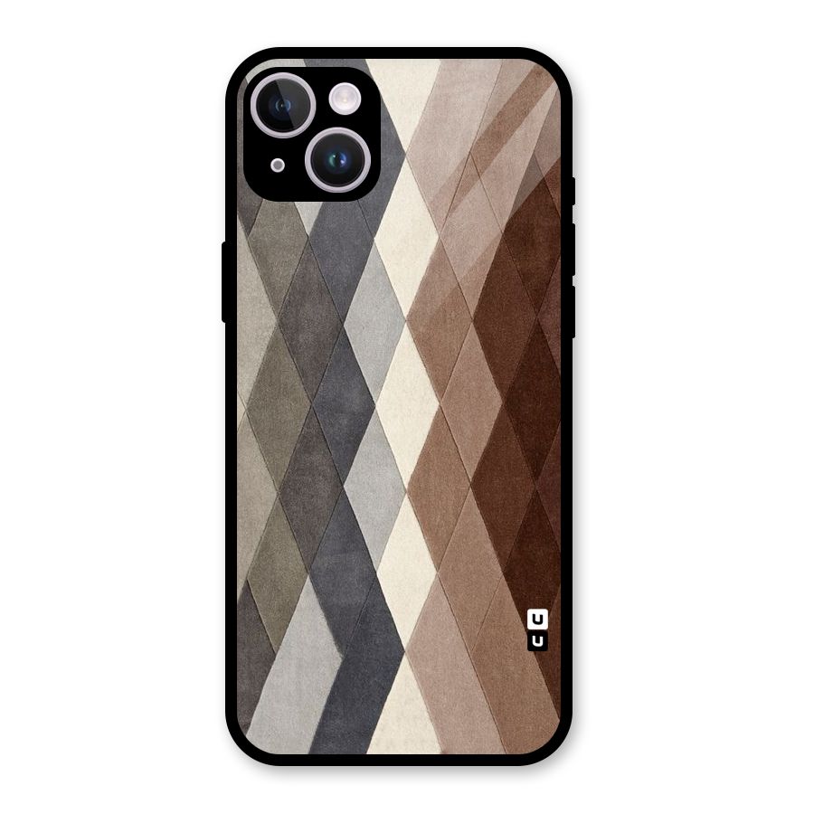 Beautiful Shades Of Diamonds Glass Back Case for iPhone 14 Plus
