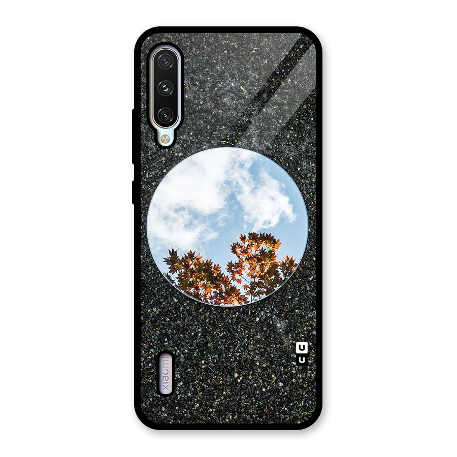 Beautiful Sky Leaves Glass Back Case for Mi A3