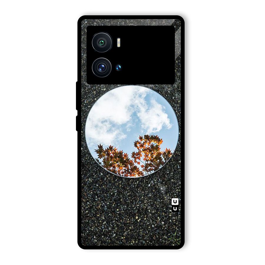 Beautiful Sky Leaves Glass Back Case for Vivo iQOO 9 Pro