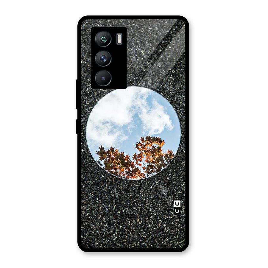 Beautiful Sky Leaves Glass Back Case for Vivo iQOO 9 SE