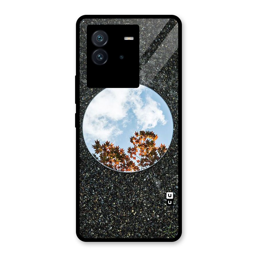 Beautiful Sky Leaves Glass Back Case for Vivo iQOO Neo 6 5G