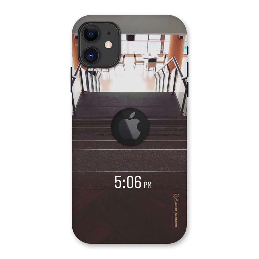 Beautiful Staircase Back Case for iPhone 11 Logo Cut