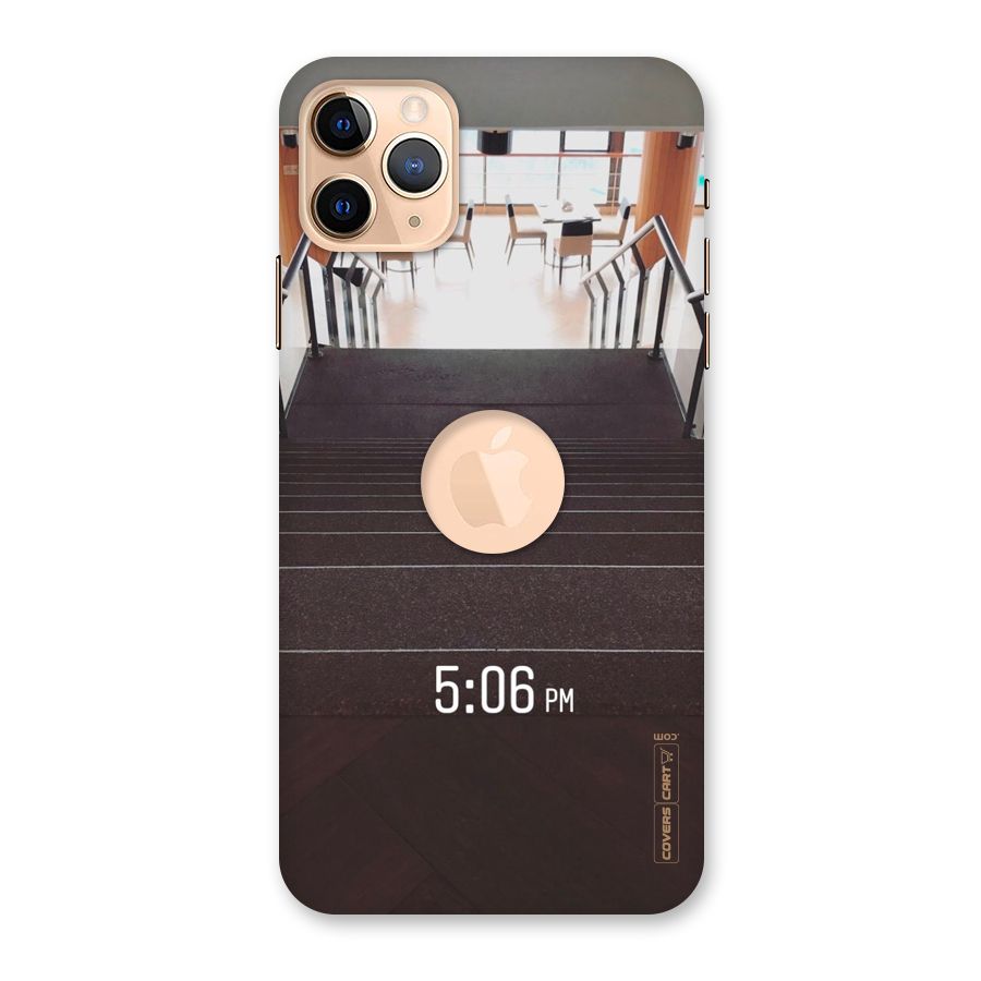 Beautiful Staircase Back Case for iPhone 11 Pro Max Logo Cut